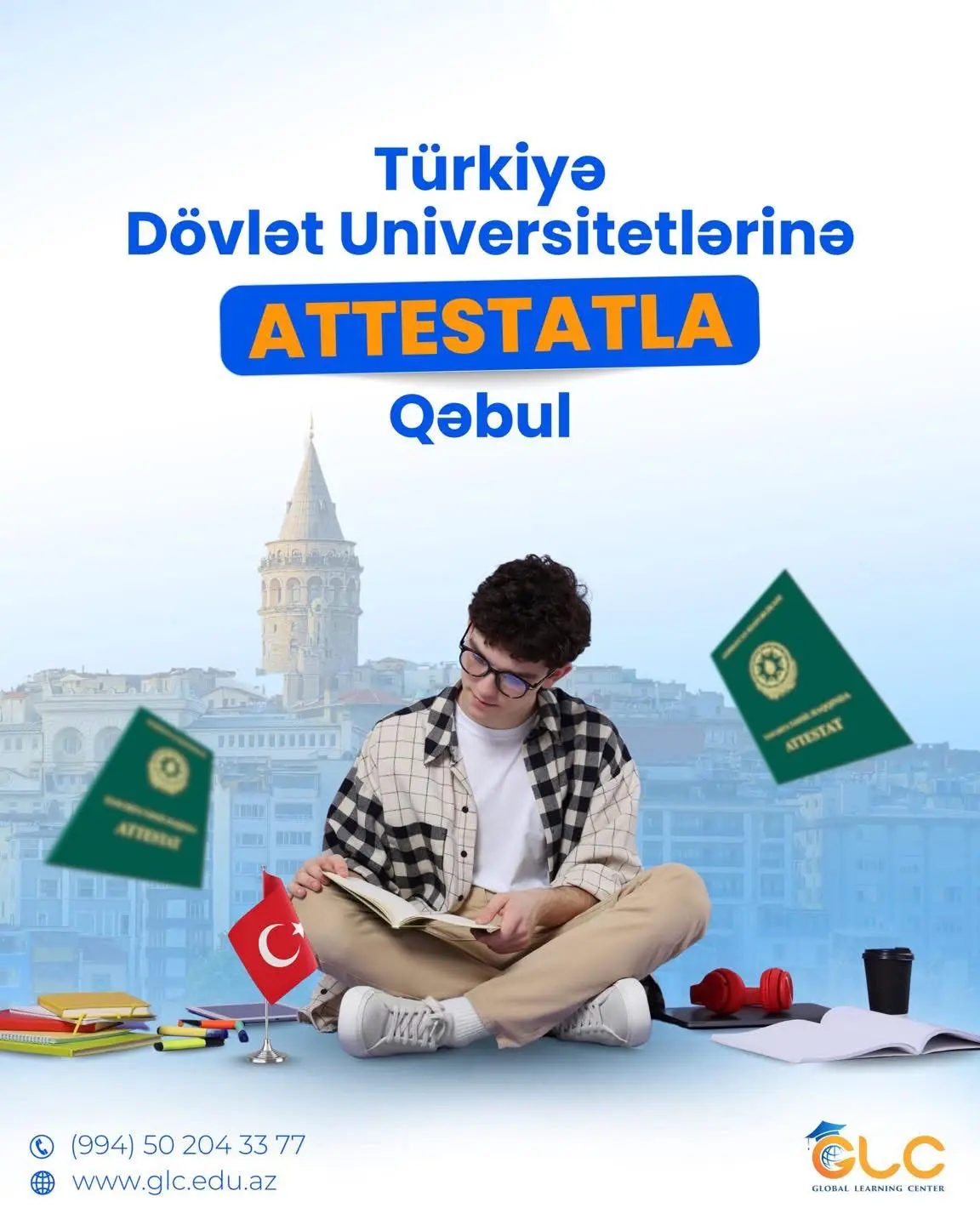 Türkiyə Universitetlərinə Attestatla Qəbul