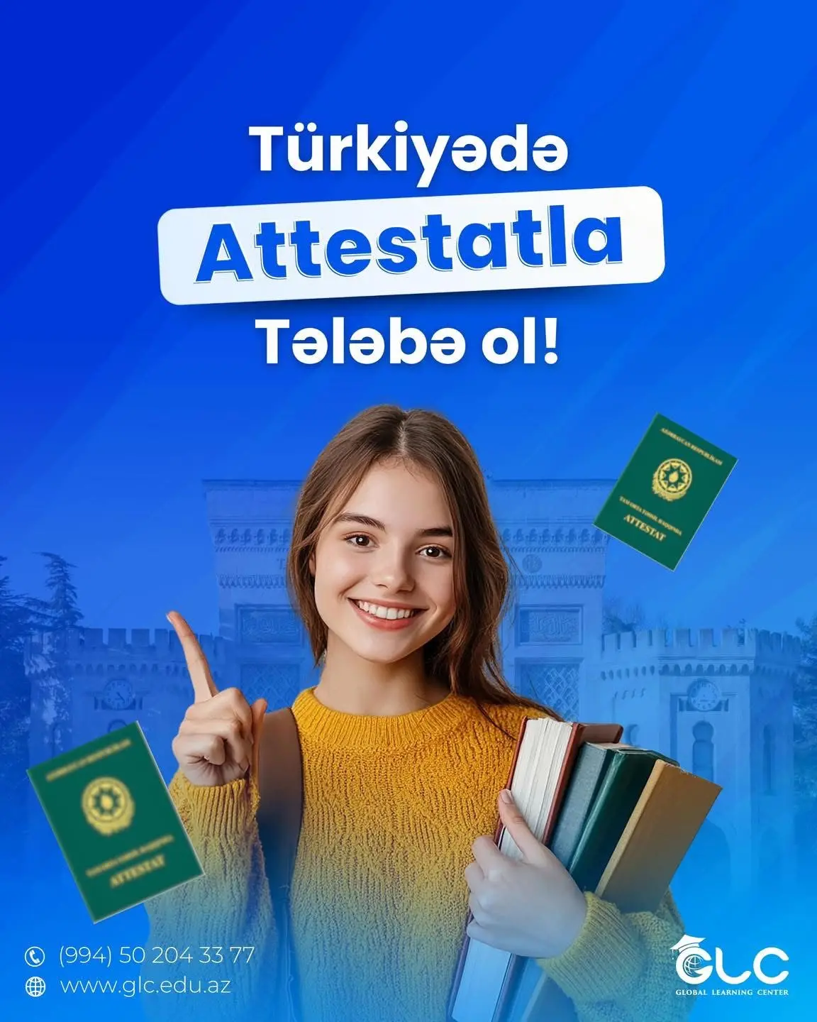 Türkiyədə attestatla tələbə ol