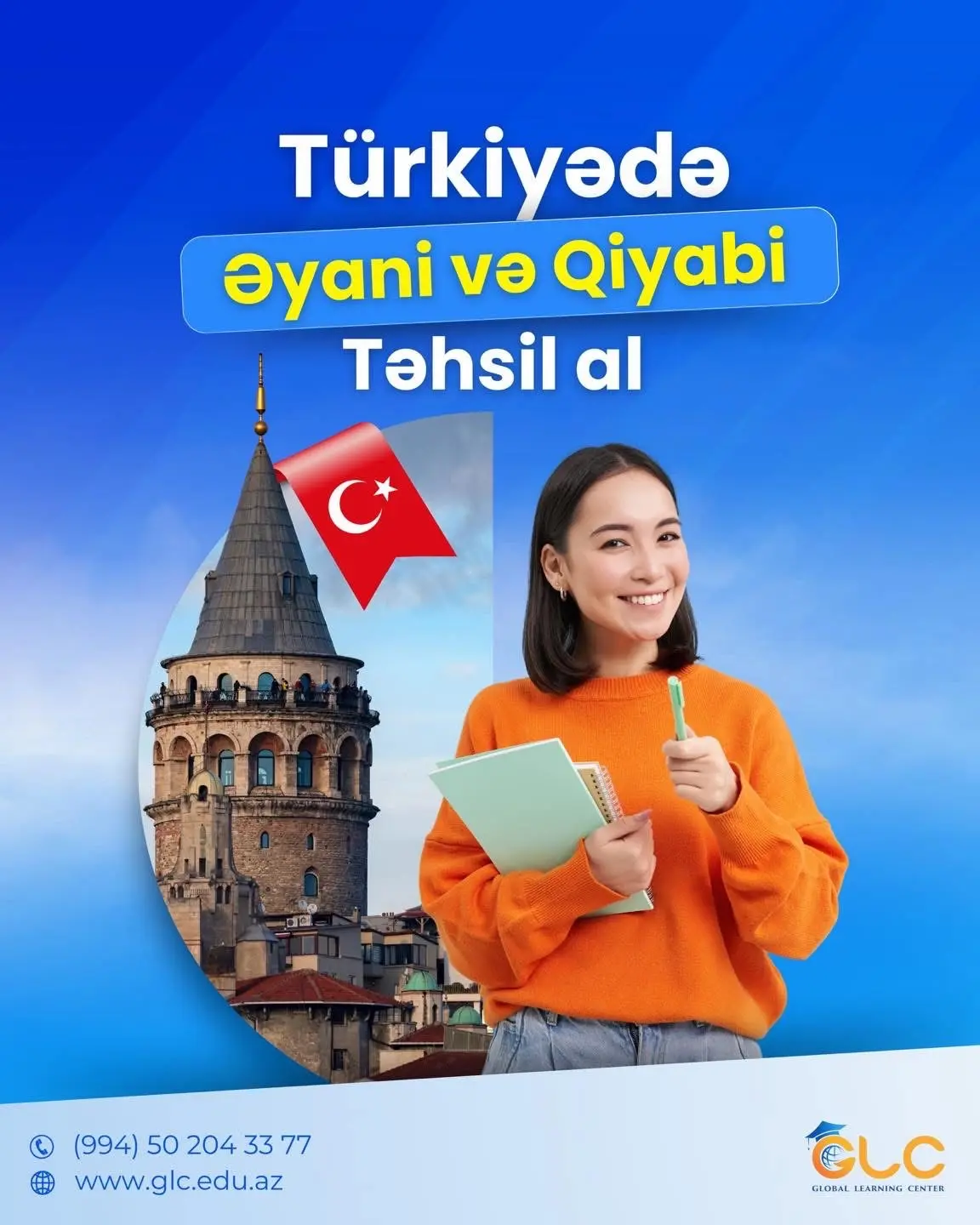 Türkiyədə əyani və qiyabi təhsil al